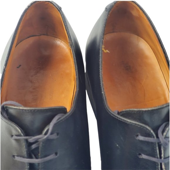 J.M Weston Mens Black Leather Oxford main image 4